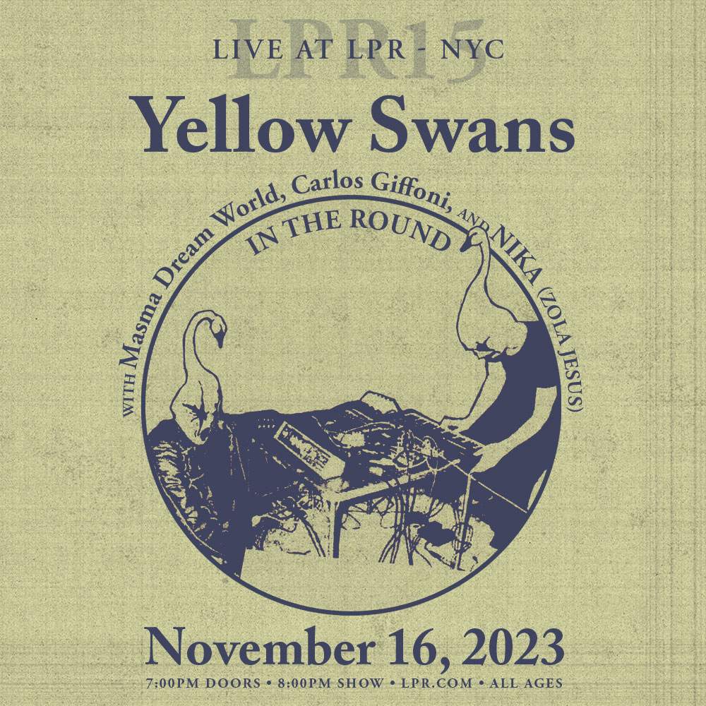 Yellow Swans - In The Round with Masma Dream World, Carlos Giffoni, NIKA (Zola Jesus) - Página frontal