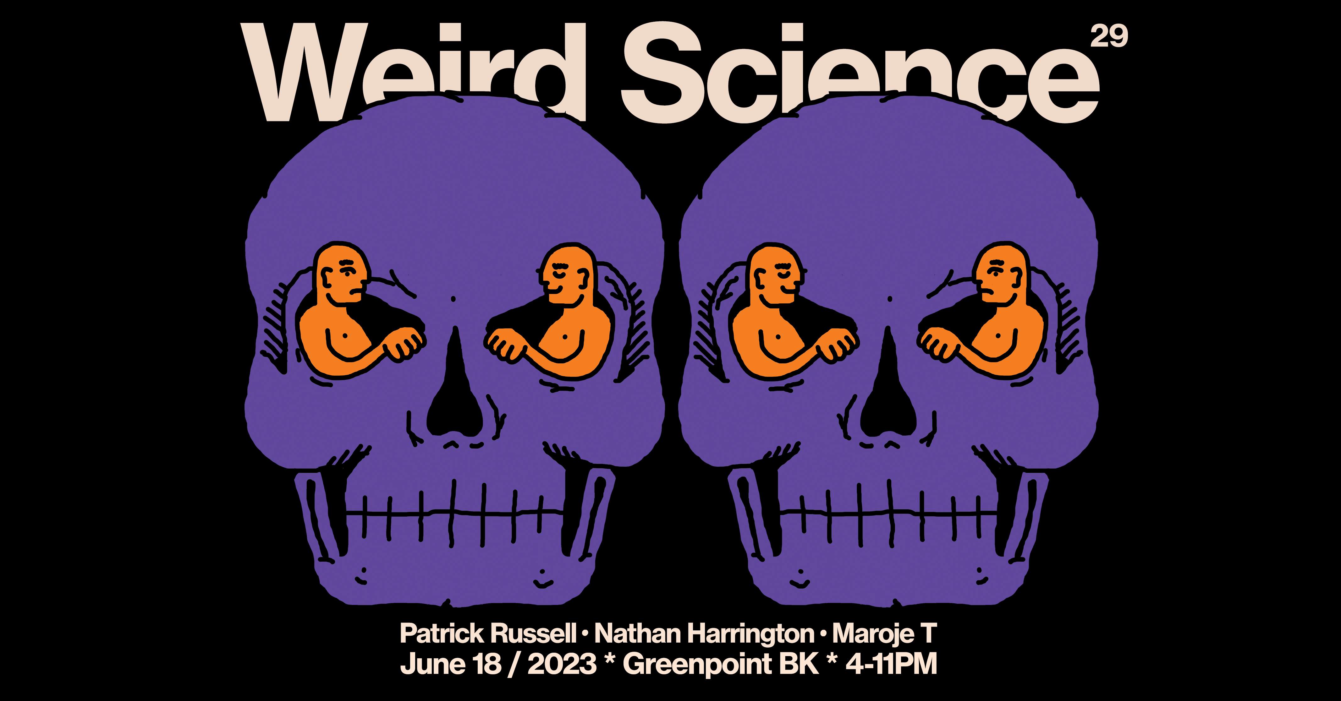 Weird Science with Patrick Russell & Nathan Harrington - Página frontal