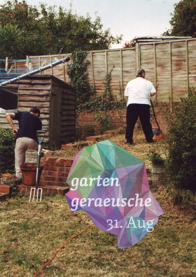 Gartengeraeusche - フライヤー表