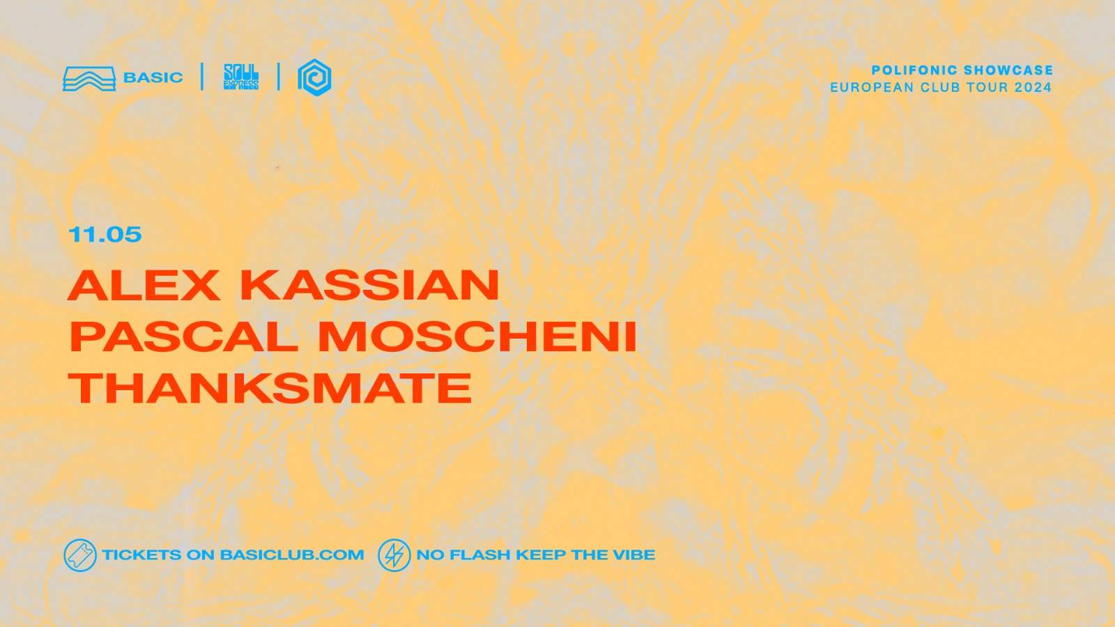 Polifonic Showcase • Alex Kassian, Pascal Moscheni, ThanksMate - Página frontal