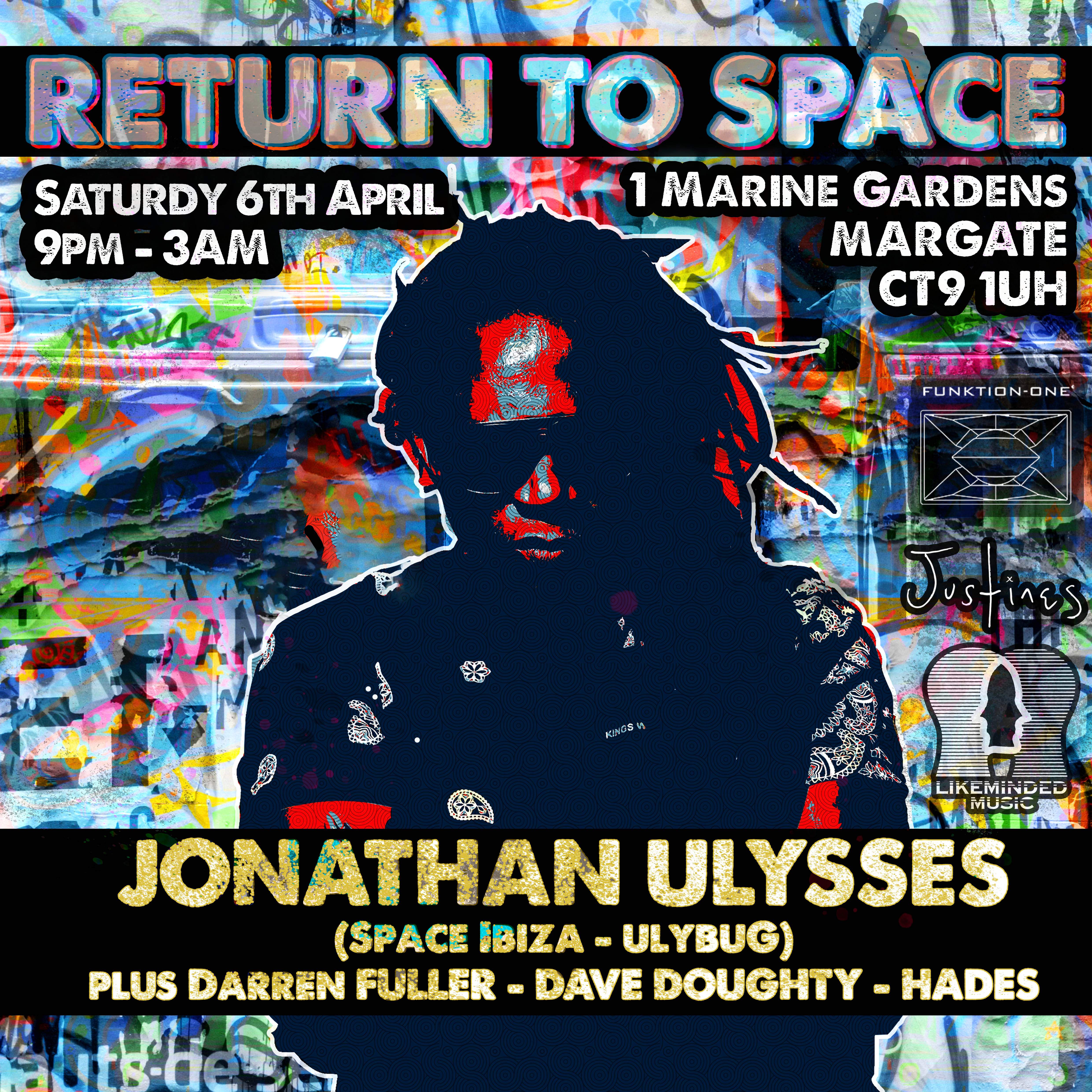 Return to Space with Jonathan Ulysses - フライヤー表