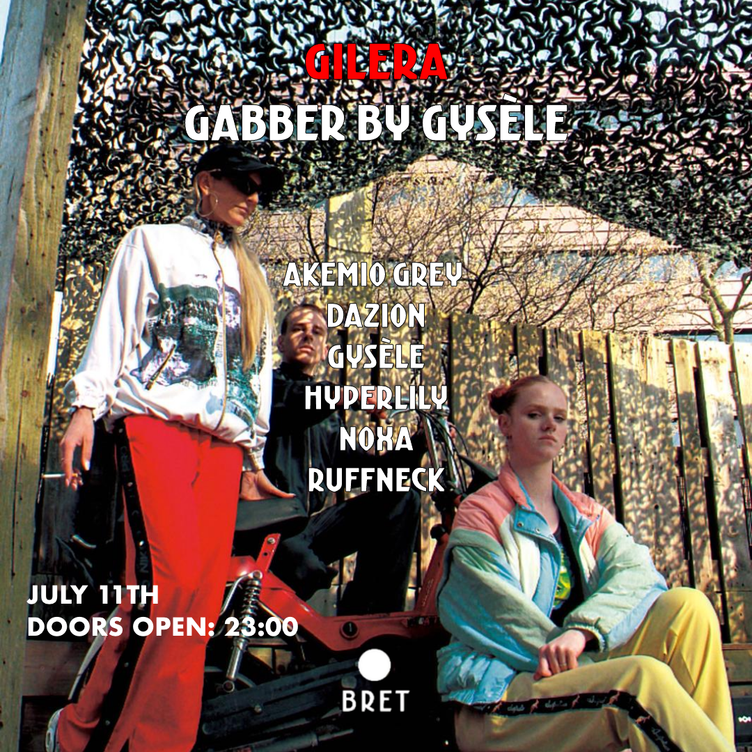 GILERA GABBER BY Gysèle at BRET, Amsterdam