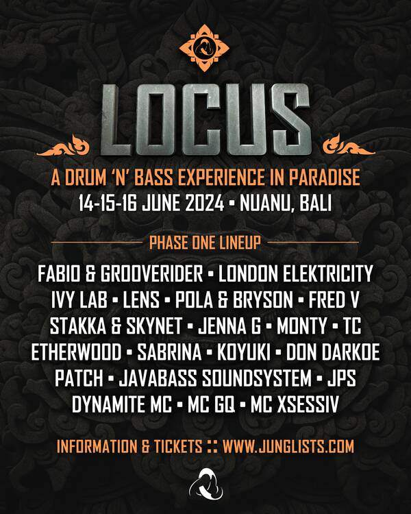 Locus: Bali, Indonesia - フライヤー表