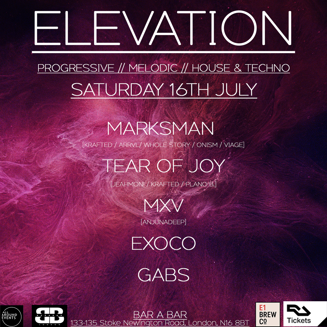 Elevation The Return - Melodic // Progressive // House & Techno - Página frontal