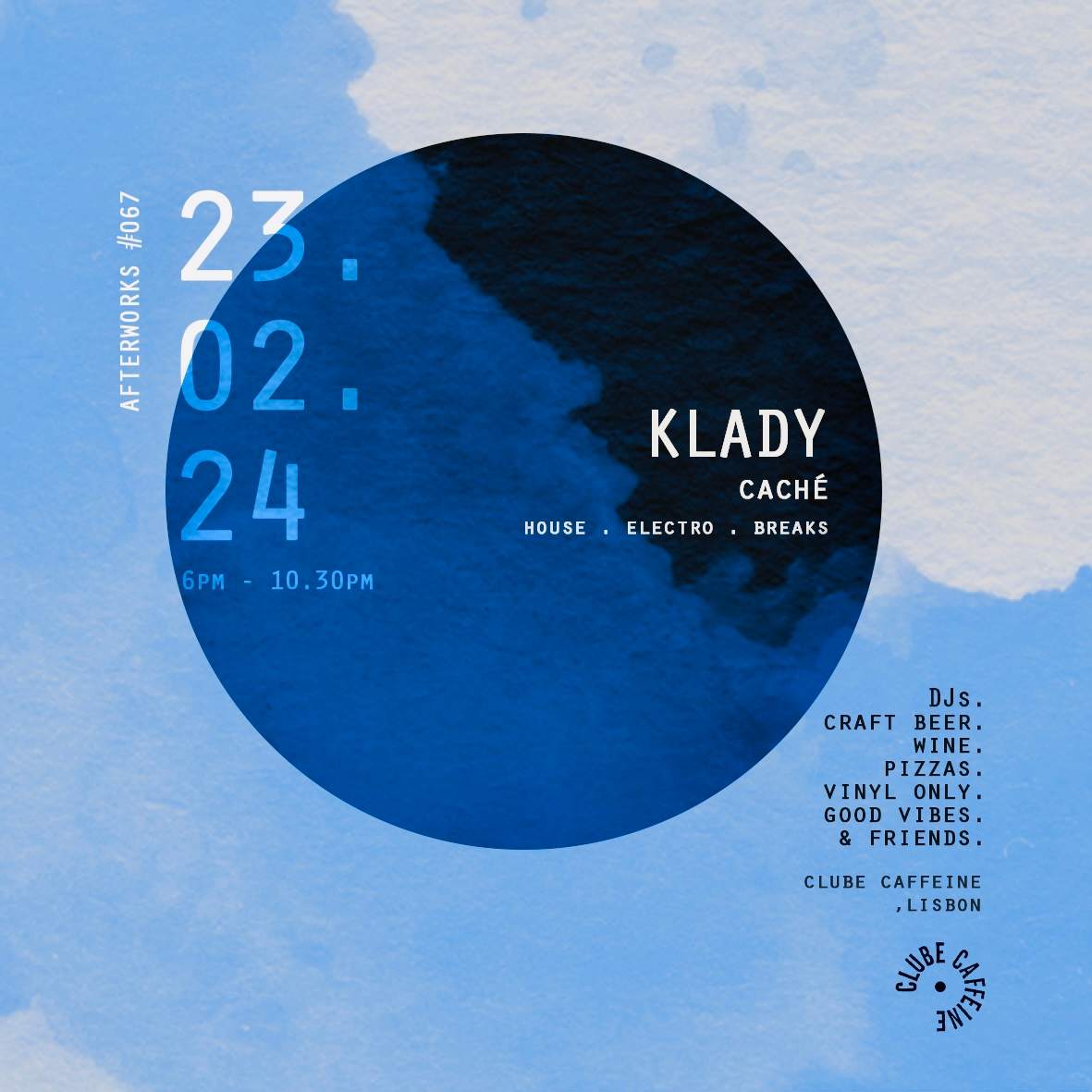 AFTERWORKS #067 - Klady - フライヤー表