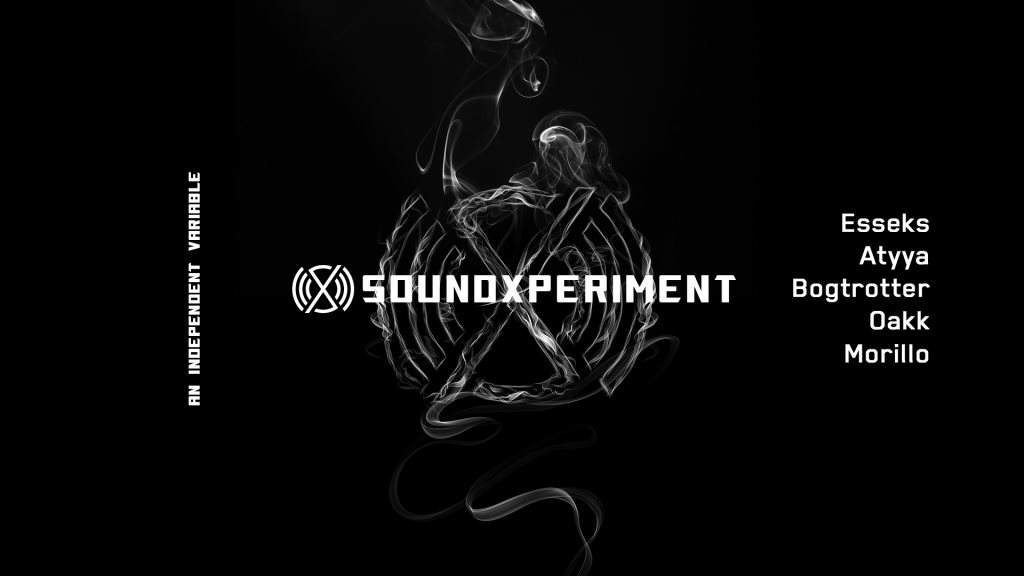 soundXperiment 010sf - Esseks Atyya Bogtrotter Oakk Morillo - フライヤー表