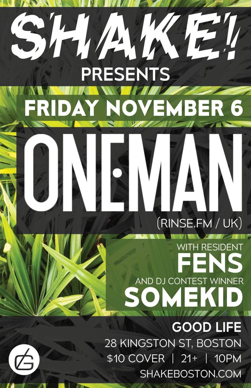 Shake! presents Oneman, Fens & Somekid - Página frontal