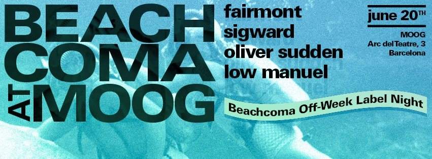 Beachcoma Off-Week Label Night - Página frontal