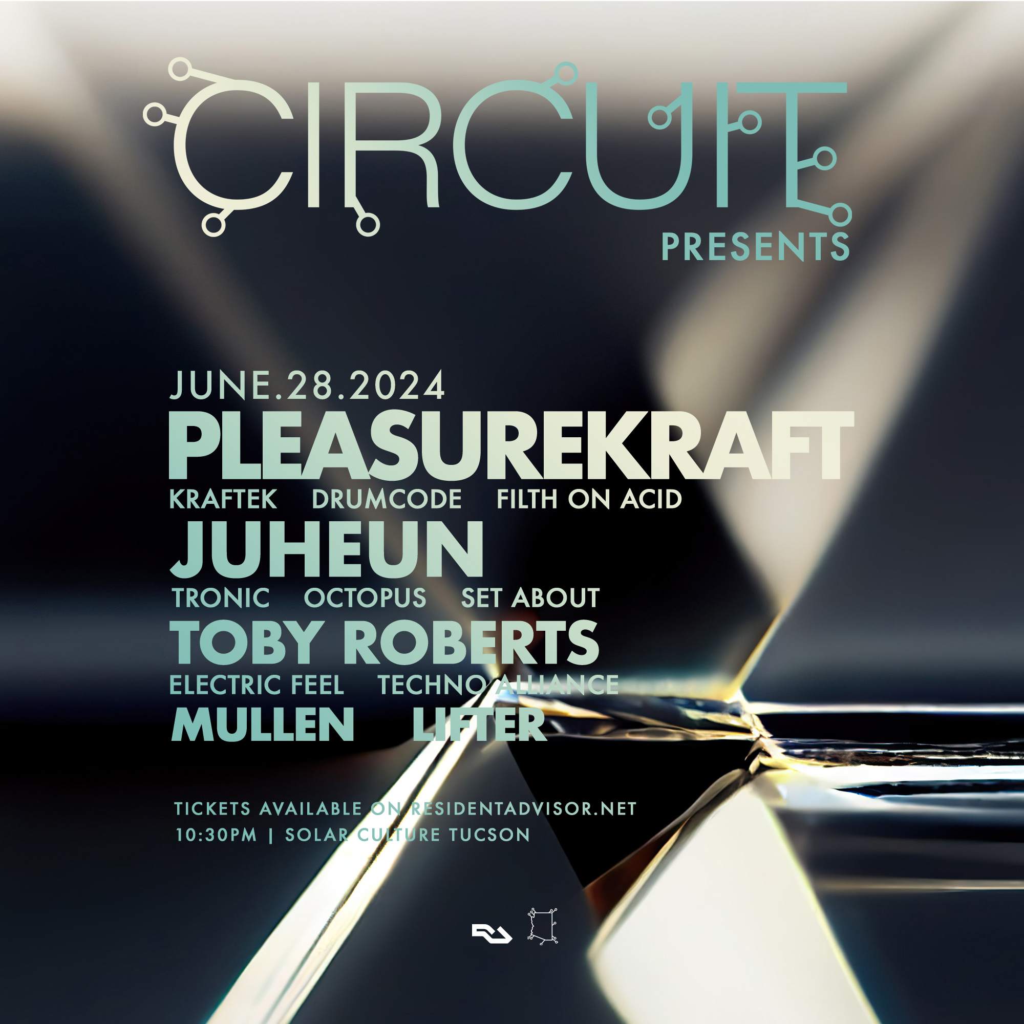 Circuit presents Pleasurekraft [Tucson, AZ] - Página frontal