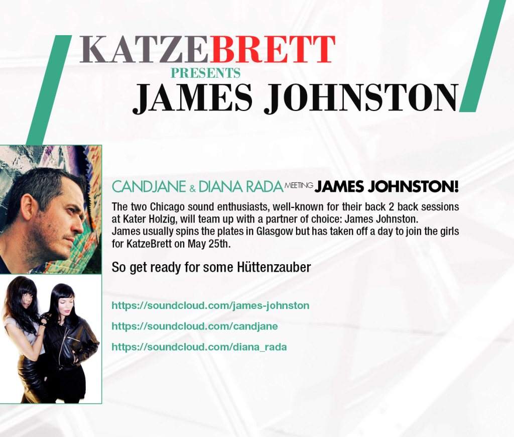 Katzebrett presents James Johnston - フライヤー表