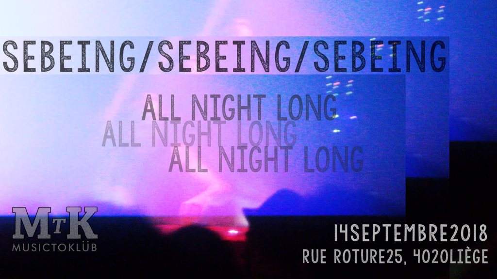 MTKlüb - Sebeing (All Night Long) - Página frontal