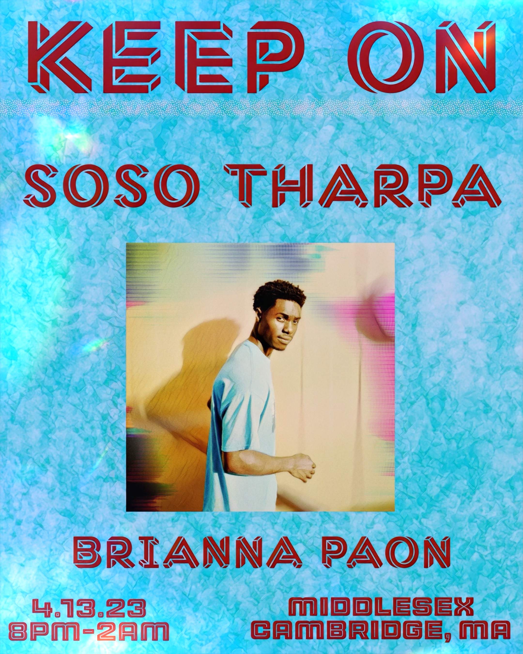 Keep On - Soso Tharpa / Brianna Paon - Página frontal