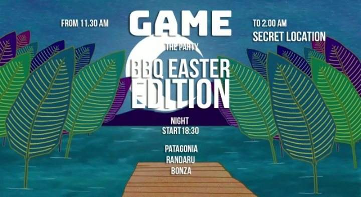 GAME THE PARTY - BBQ Easter Edition - Página trasera