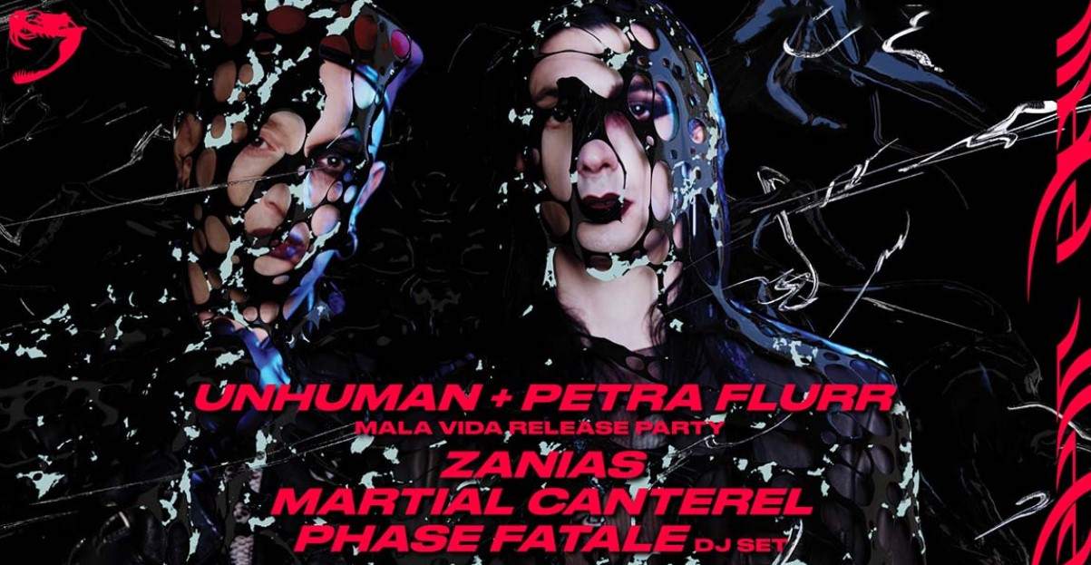 Unhuman & Petra Flurr X Bite Records - Página frontal