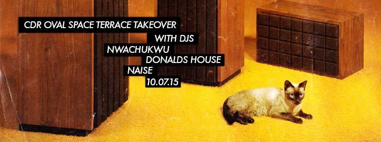 CDR Outdoor Terrace Takeover - フライヤー表