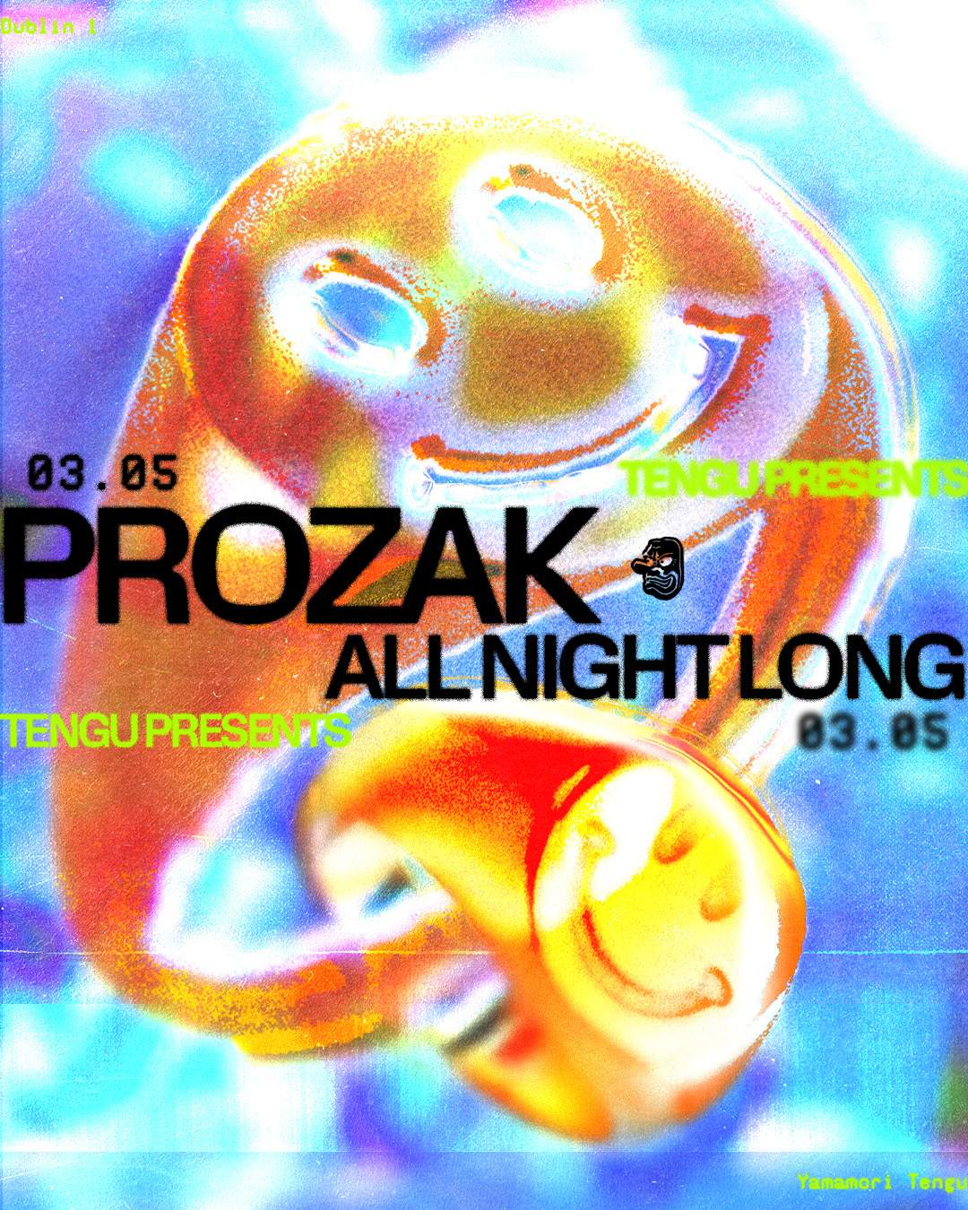Tengu presents: Prozak All Night Long - Página frontal