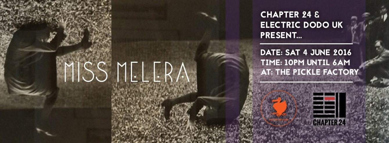 Chapter 24 & Electric Dodo UK present... Miss Melera - Página frontal