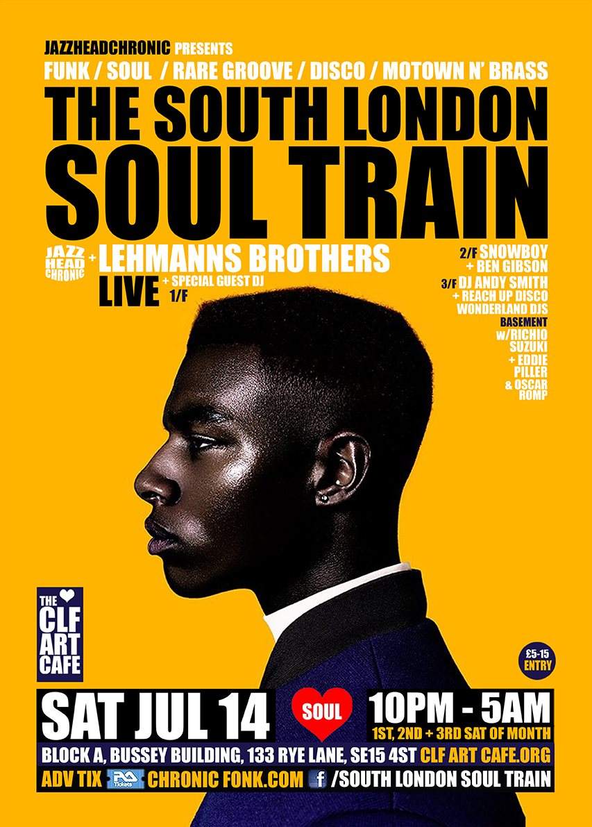 The South London Soul Train with The Lehmanns Brothers (Live) - More on 4 Floors - Página frontal