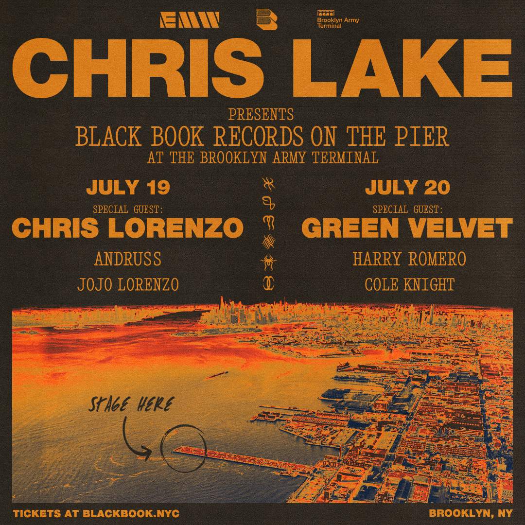 Chris Lake: Black Book Records on the Pier - Página frontal