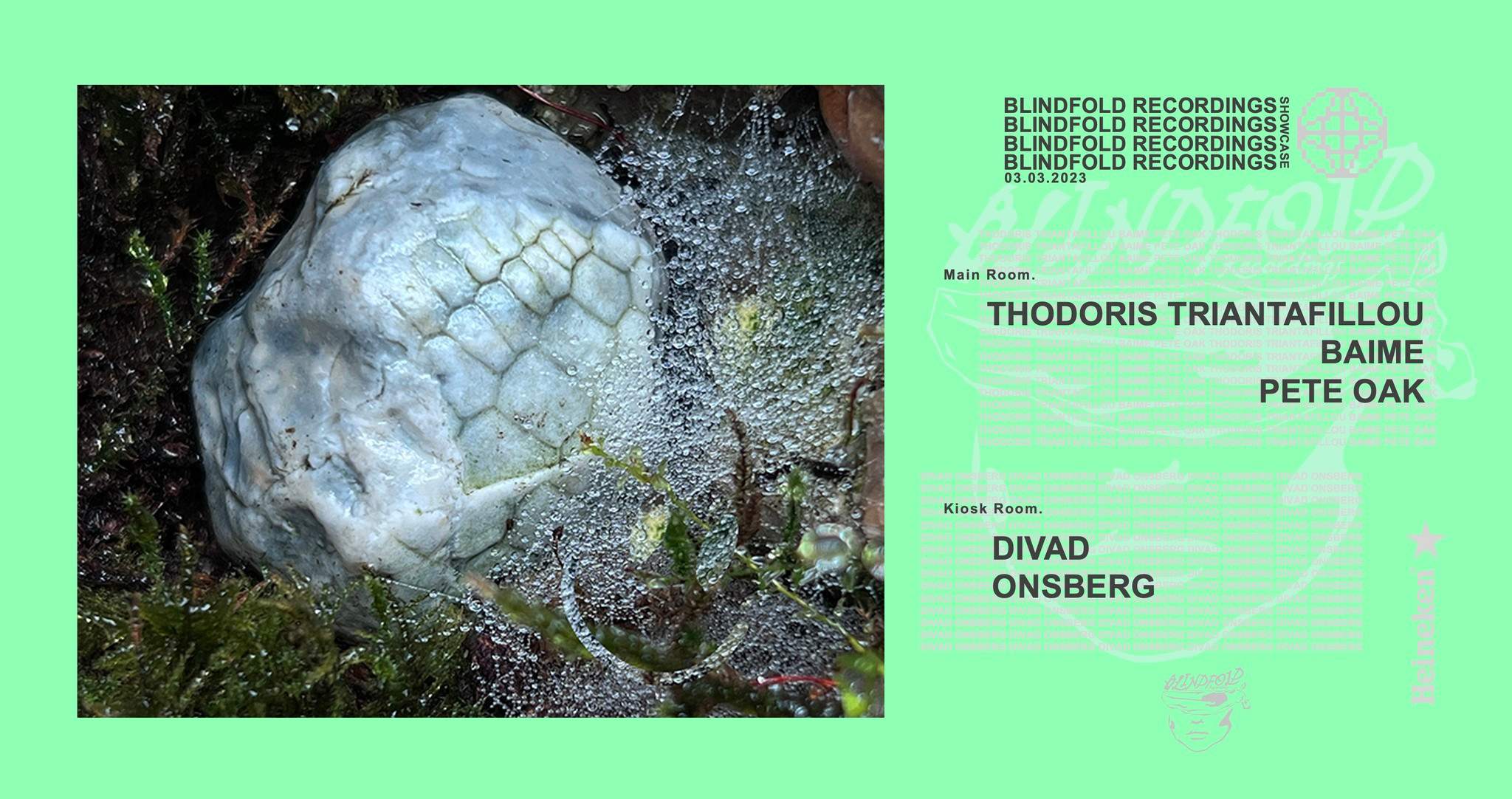Thodoris Triantafillou - Module X Blindfold Recordings - フライヤー表