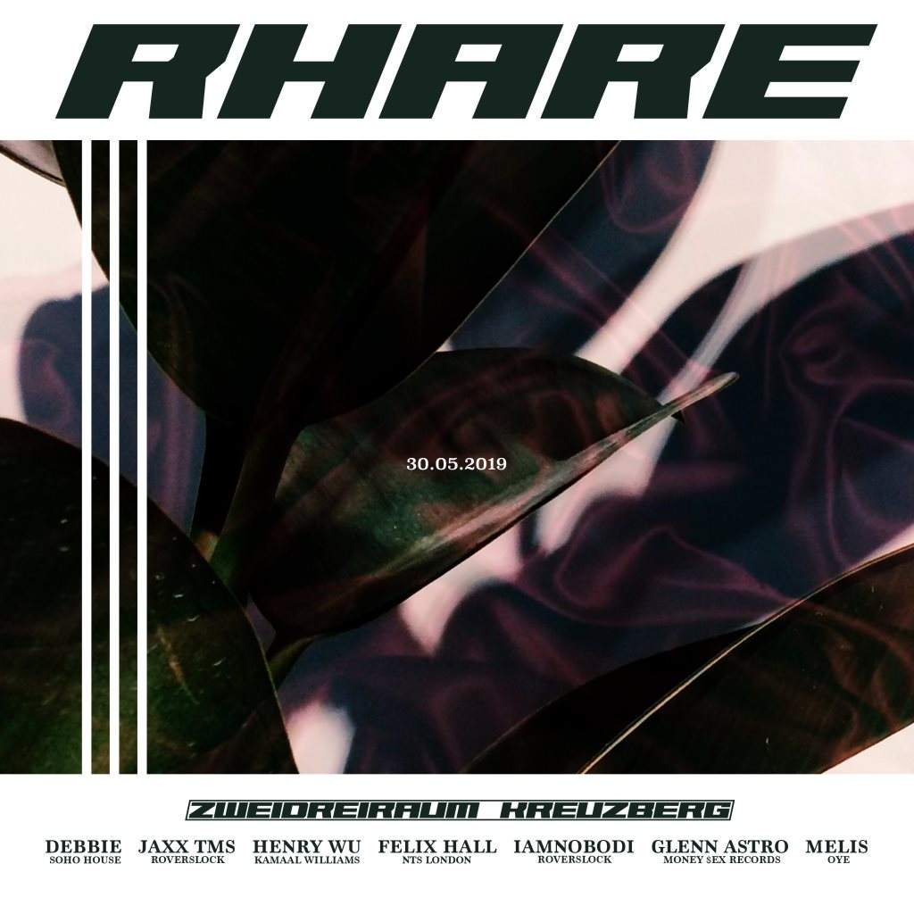 Rhare 001 - フライヤー表