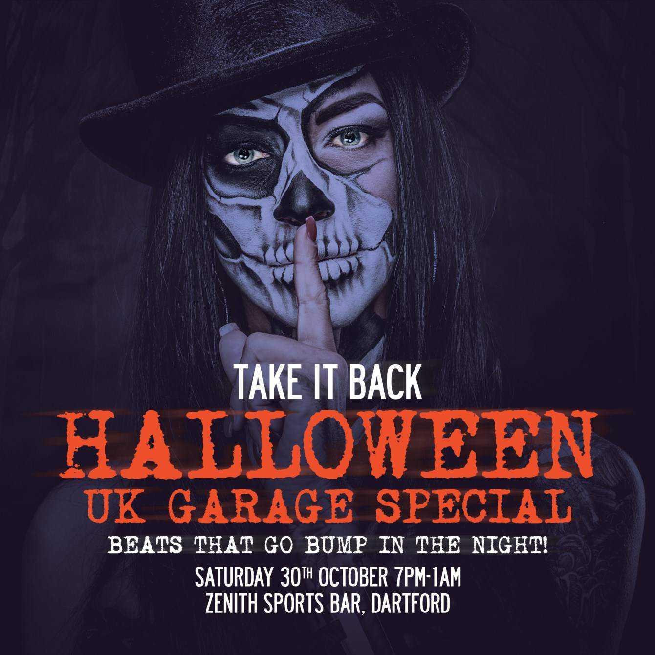 Take It Back Halloween UK Garage Special - Página frontal