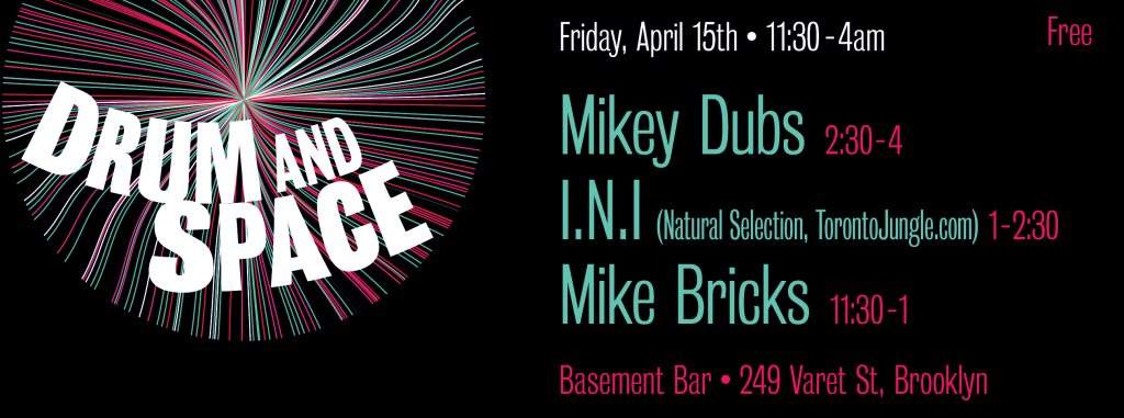 Drum and Space at The Basement Bar New York