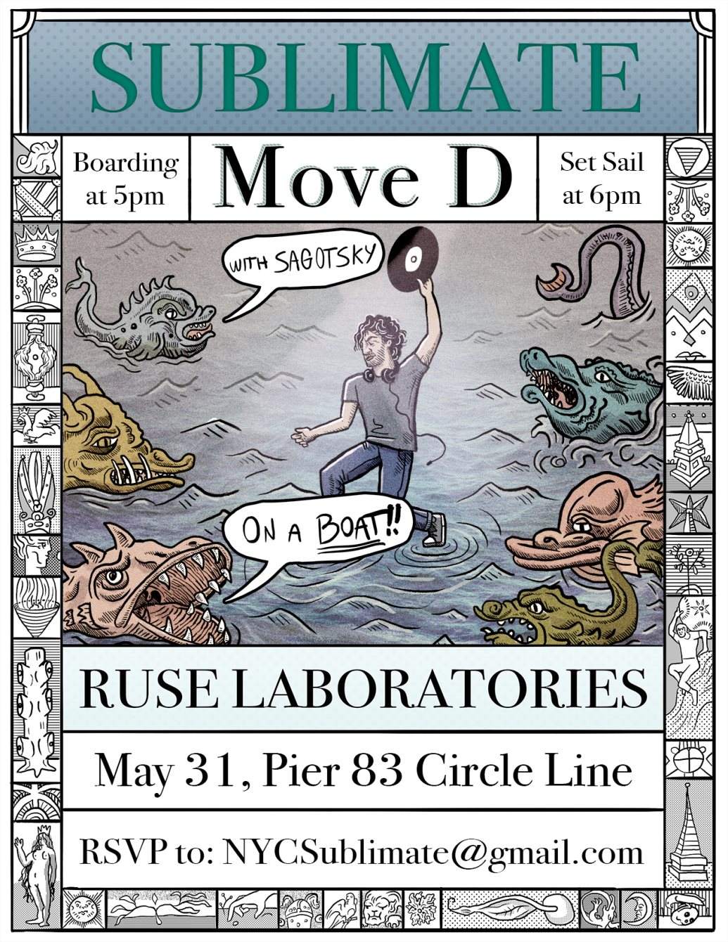Sublimate & Ruse Labs present: Move D - Página frontal