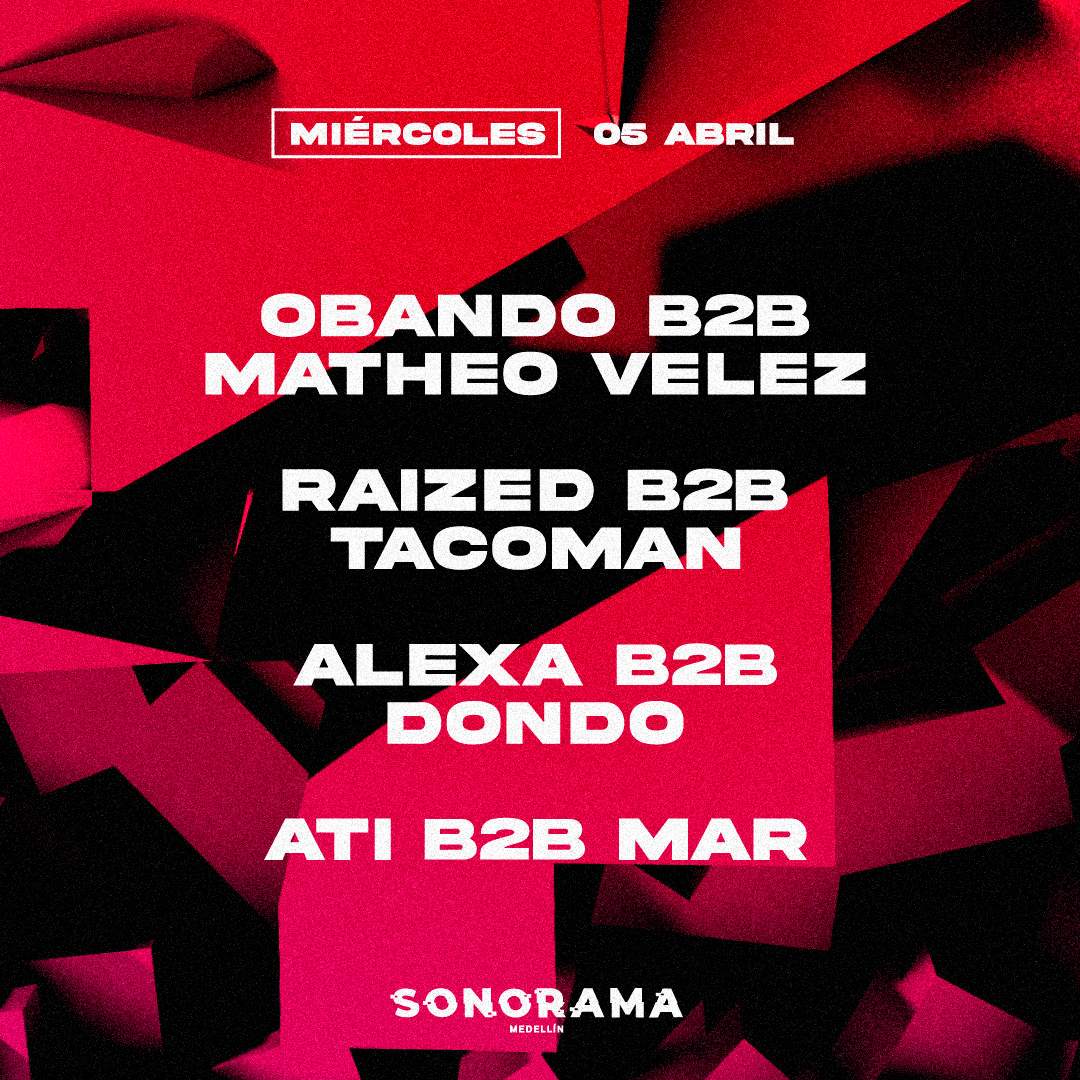 Sonorama Pres / Tech House at Sonorama, Medellin