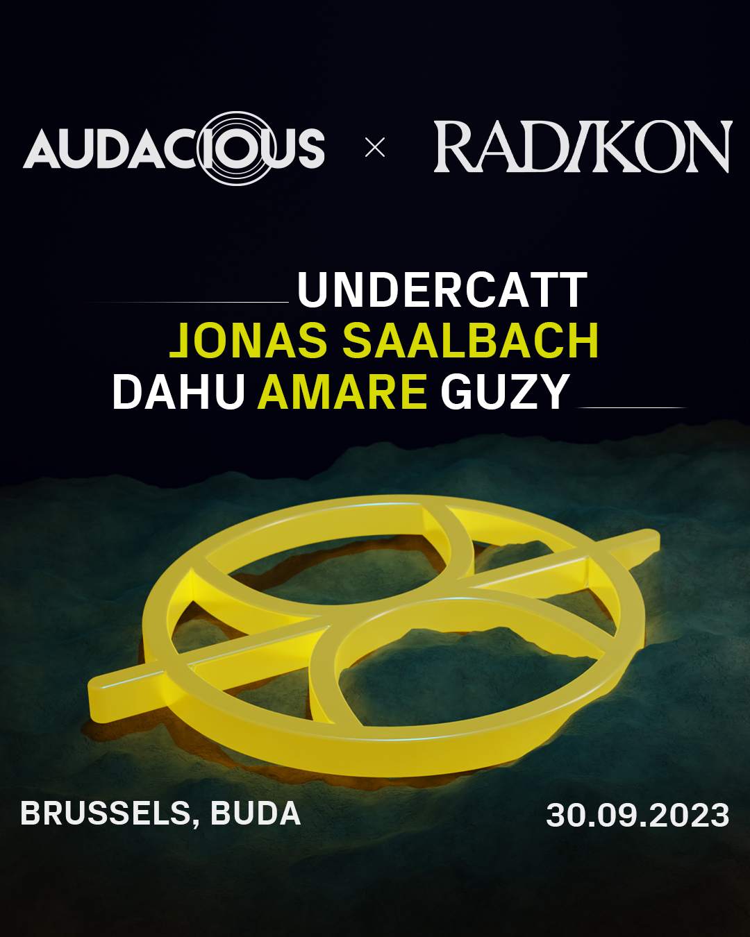 Radikon x Audacious with Undercatt and Jonas Saalbach - Página frontal