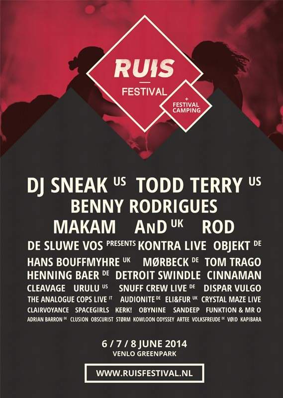 Ruis Festival 2014 - フライヤー表