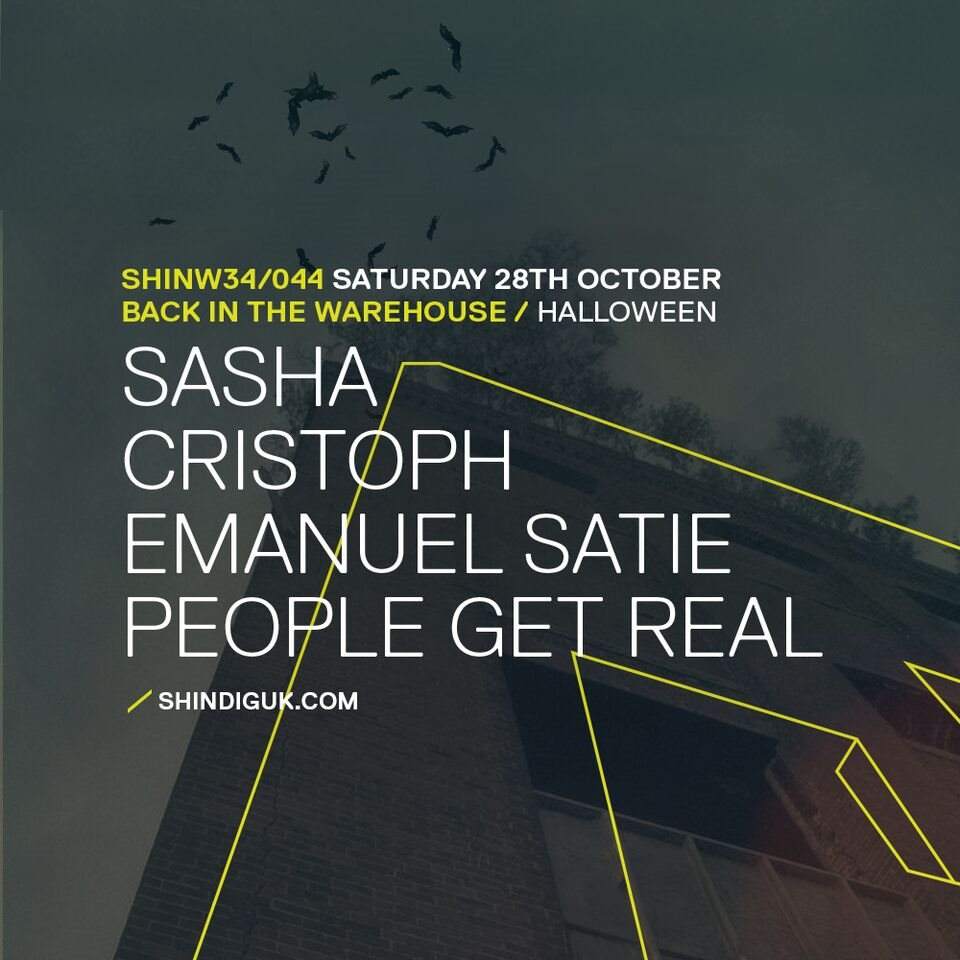 Shindig - Halloween - Sasha, Cristoph, Emanuel Satie & People Get Real - Página frontal