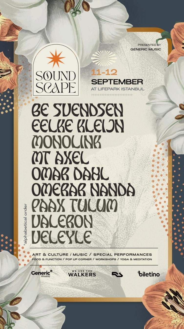 Soundscape Festival with Monolink + Be Svendsen & More - フライヤー裏