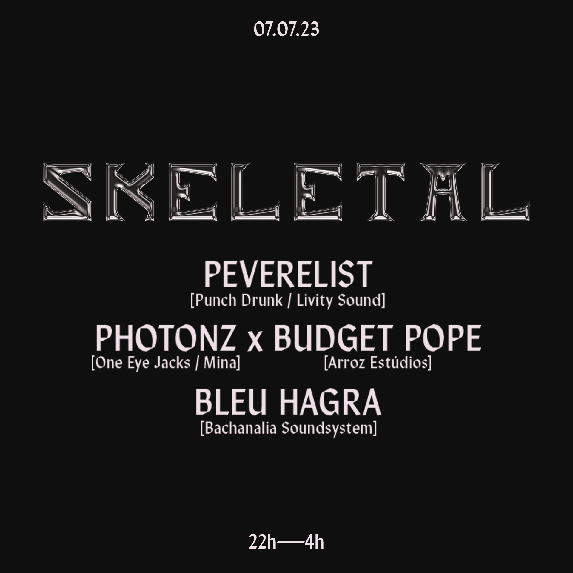 Skeletal with Peverelist - Página trasera