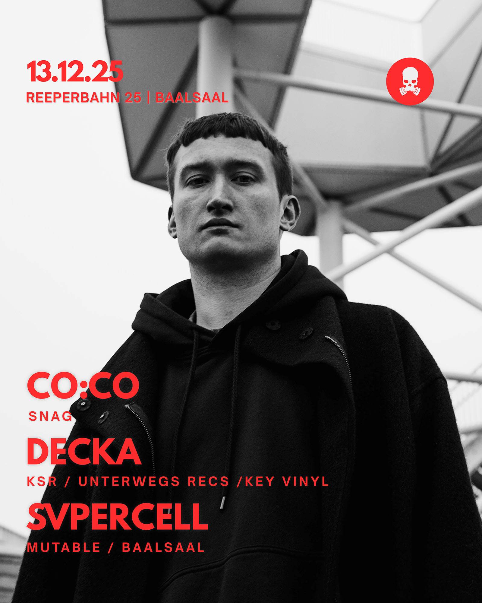 DECKA X MUTABLE at Baalsaal, Hamburg
