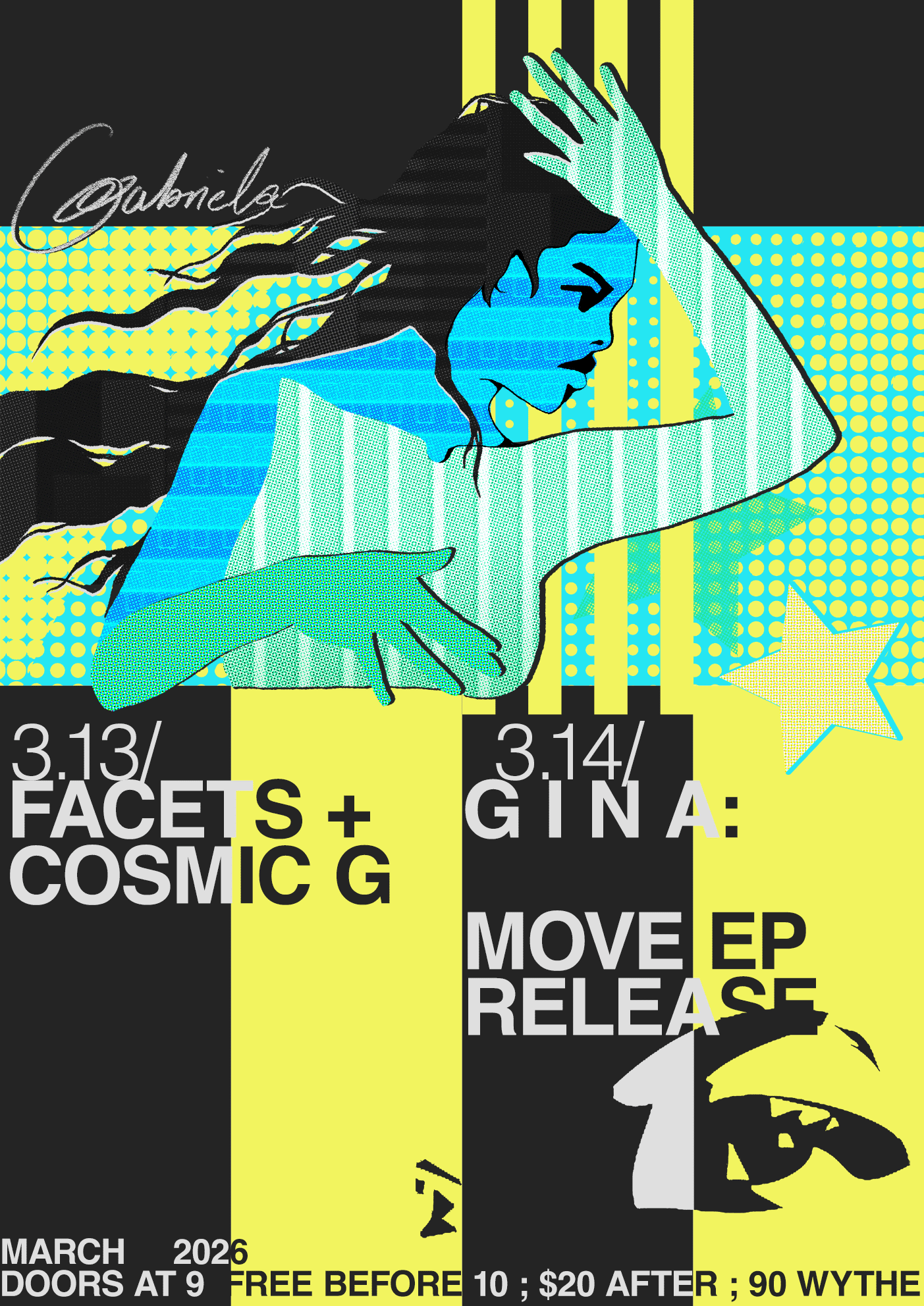 Facets + Cosmic G at Gabriela, New York City