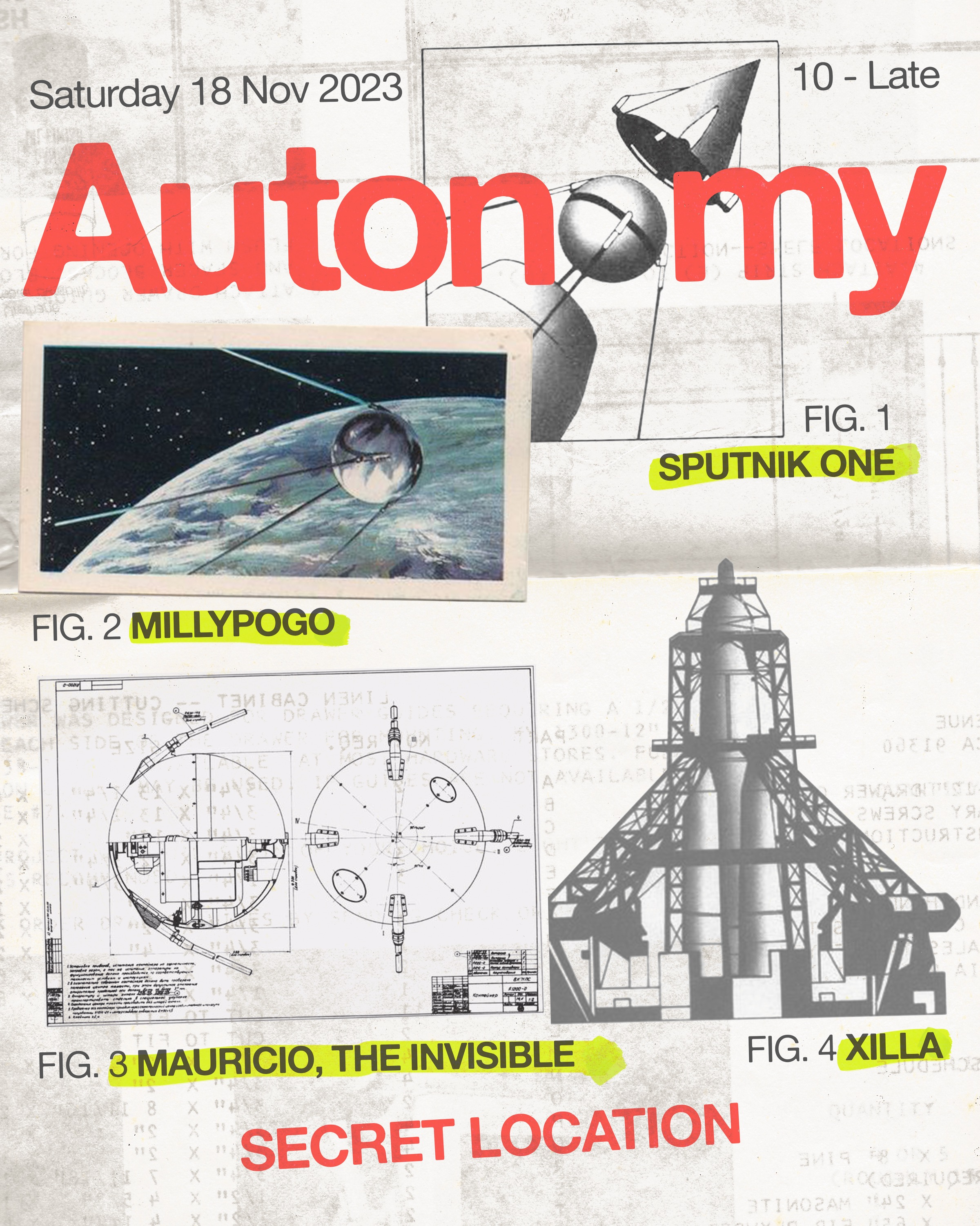Autonomy: Sputnik One - フライヤー表