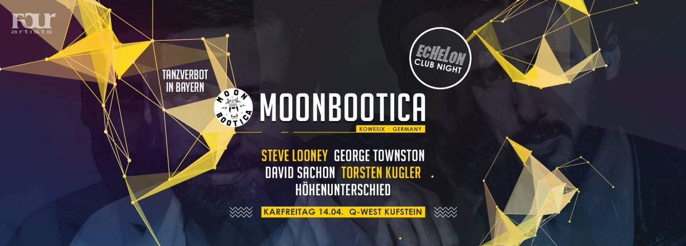 Echelon Club Night · Moonbootica - Página frontal