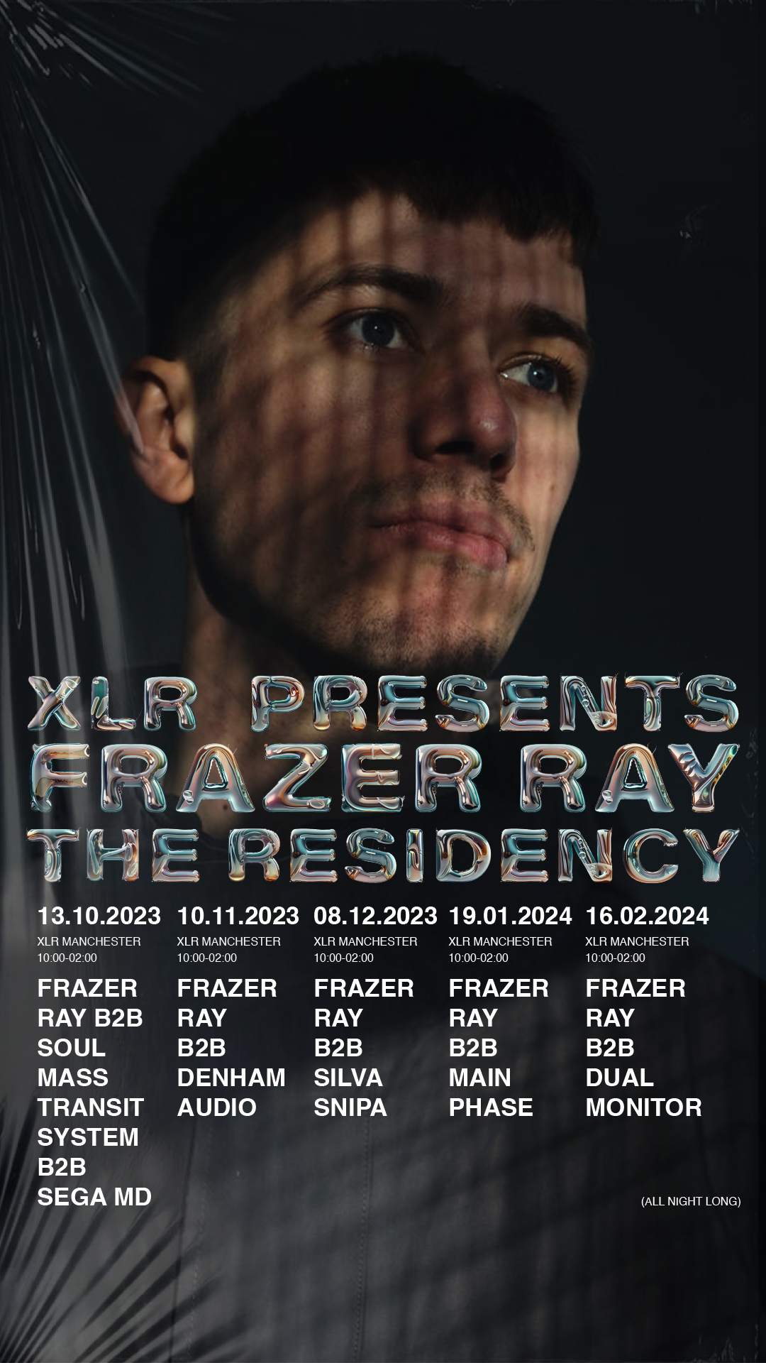 Frazer Ray Residency with Dual Monitor - フライヤー表