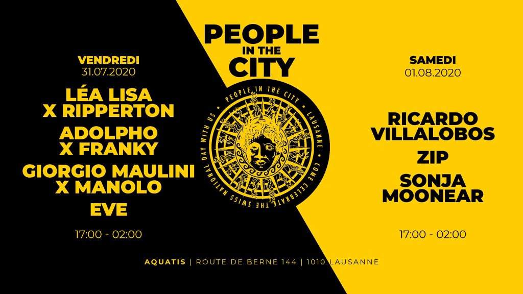 People In The City 2020 - フライヤー表