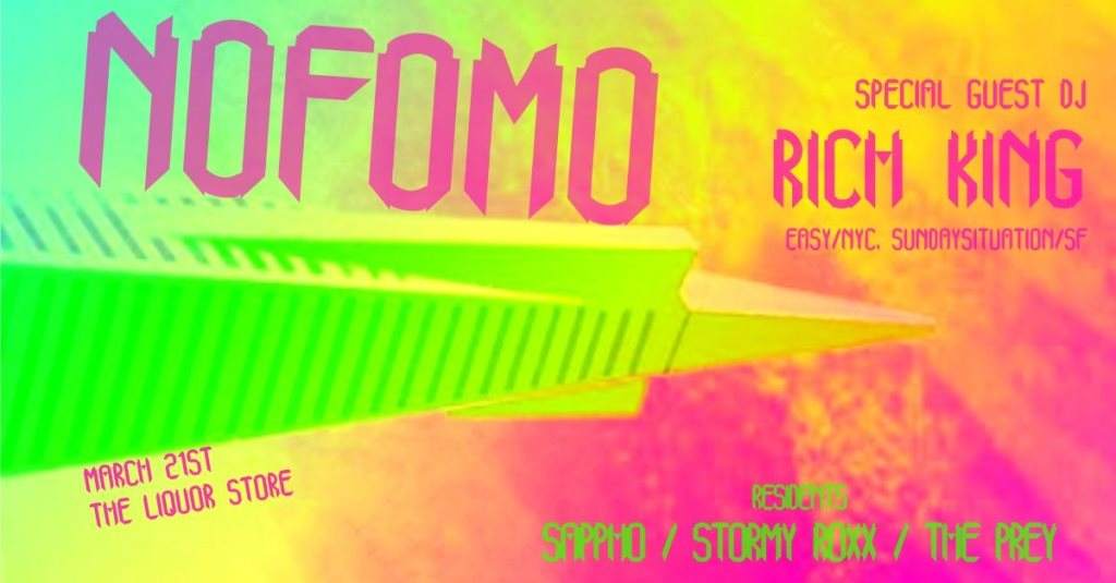 NOFOMO feat. Rich King - Página frontal