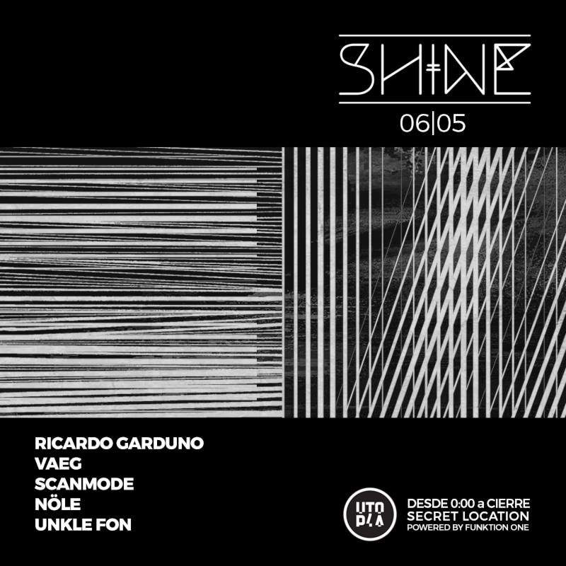 Shine Ricardo Garduno // Væg // Scan Mode // Unkle Fon - Página frontal