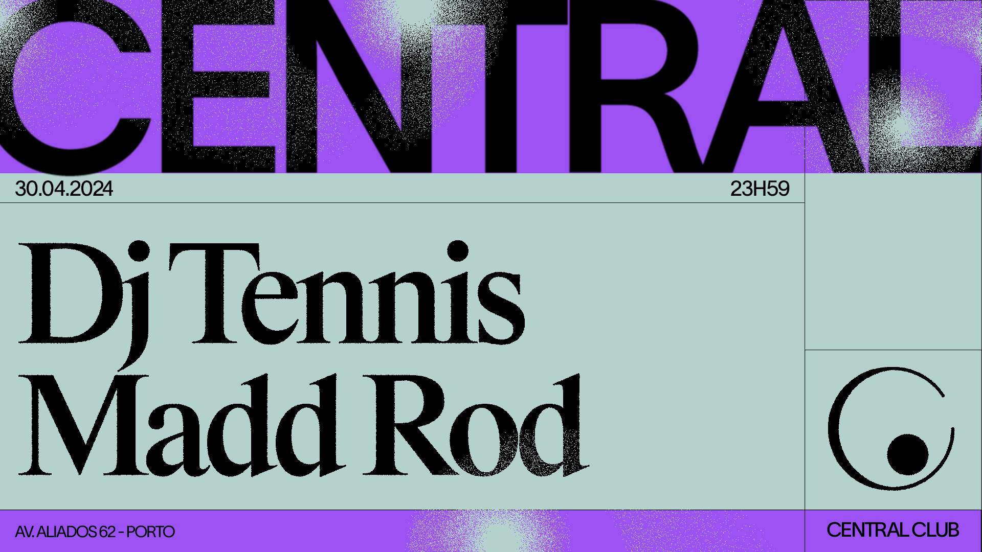 DJ Tennis + Madd Rod - フライヤー表