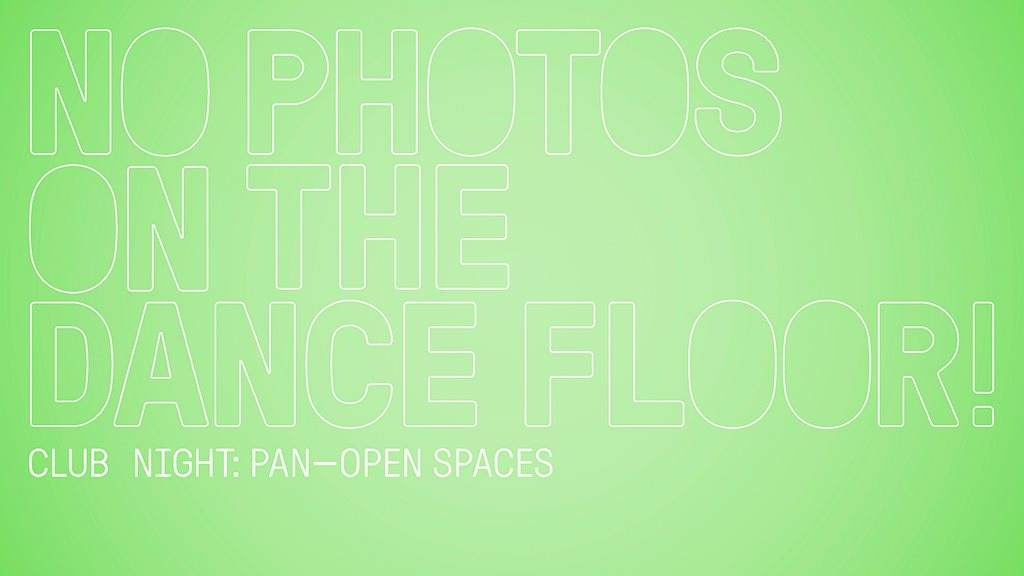 PAN – Open Spaces - フライヤー表