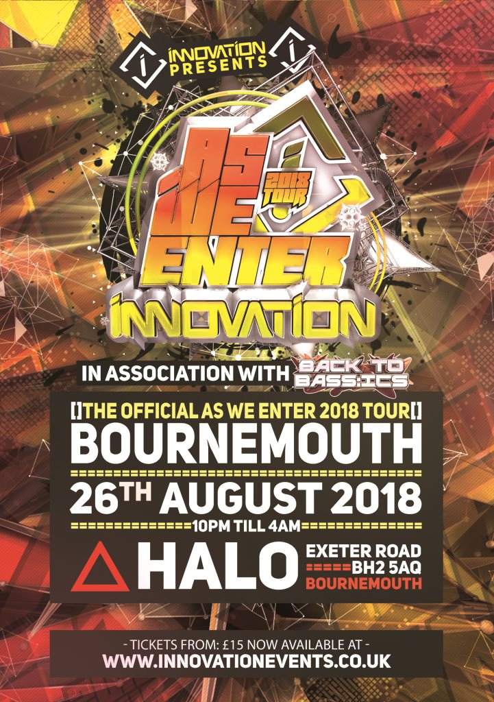 Innovation As We Enter: Bournemouth - フライヤー表