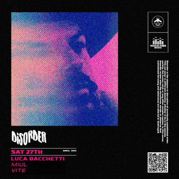 Luca Bacchetti & MORE ARTISTS - by VAGALUME - フライヤー表