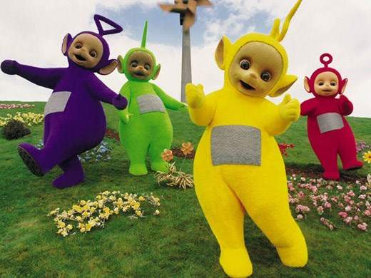 The Techno Teletubbies - Bronx Open Air - フライヤー表