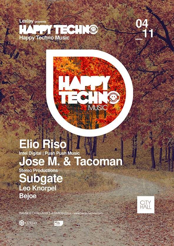 Happy Techno Pres: Elio Riso / Jose M & Tacoman - Página frontal