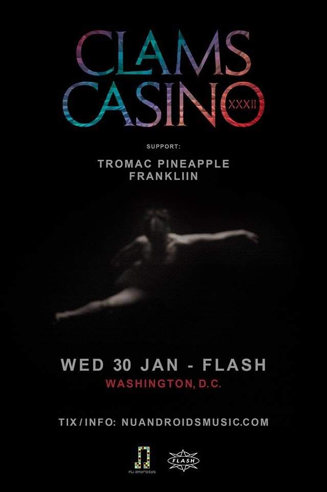 Clams Casino with Tromac Pineapple, Frankliin (21 ) - フライヤー表