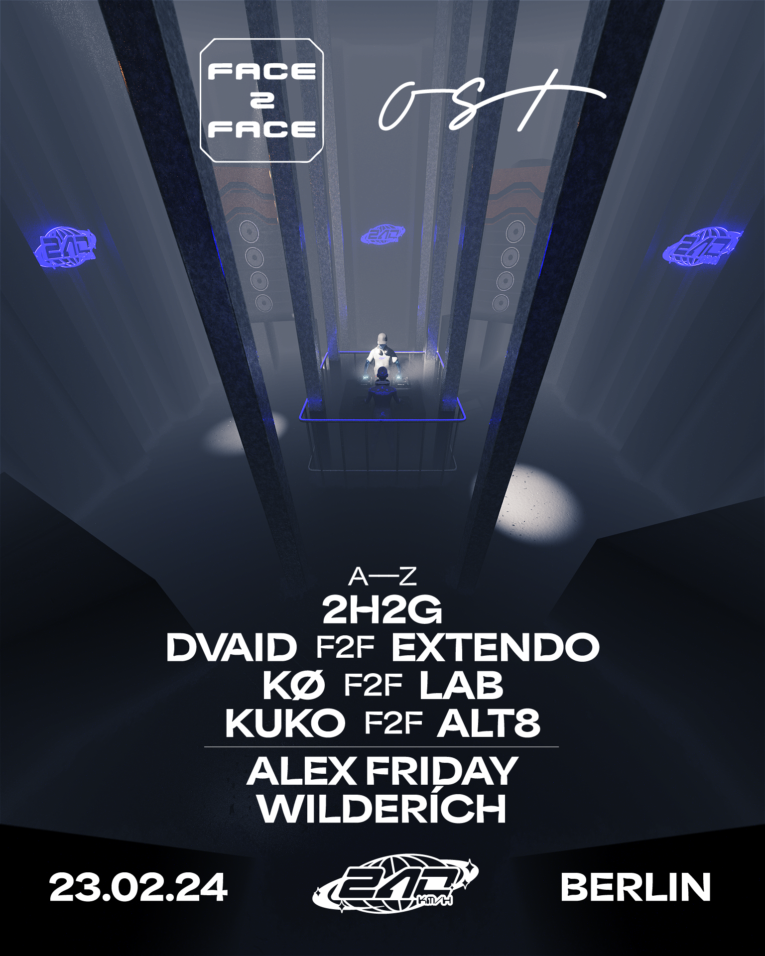 FACE 2 FACE 2.0 (240KM/H) w./ ALT8 Adrian Mills, dasstudach, Kuko, Alex ...